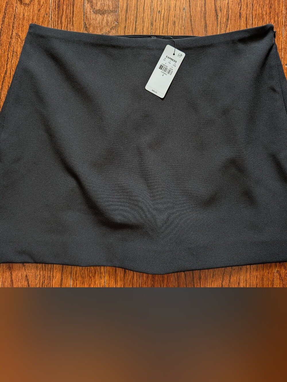 Express Editor Mini Skort, Skirt With Shorts Hidden Underneath, Size 8 NWT